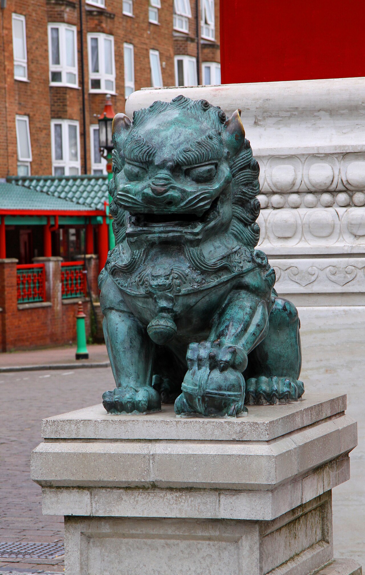 利物浦唐人街牌楼